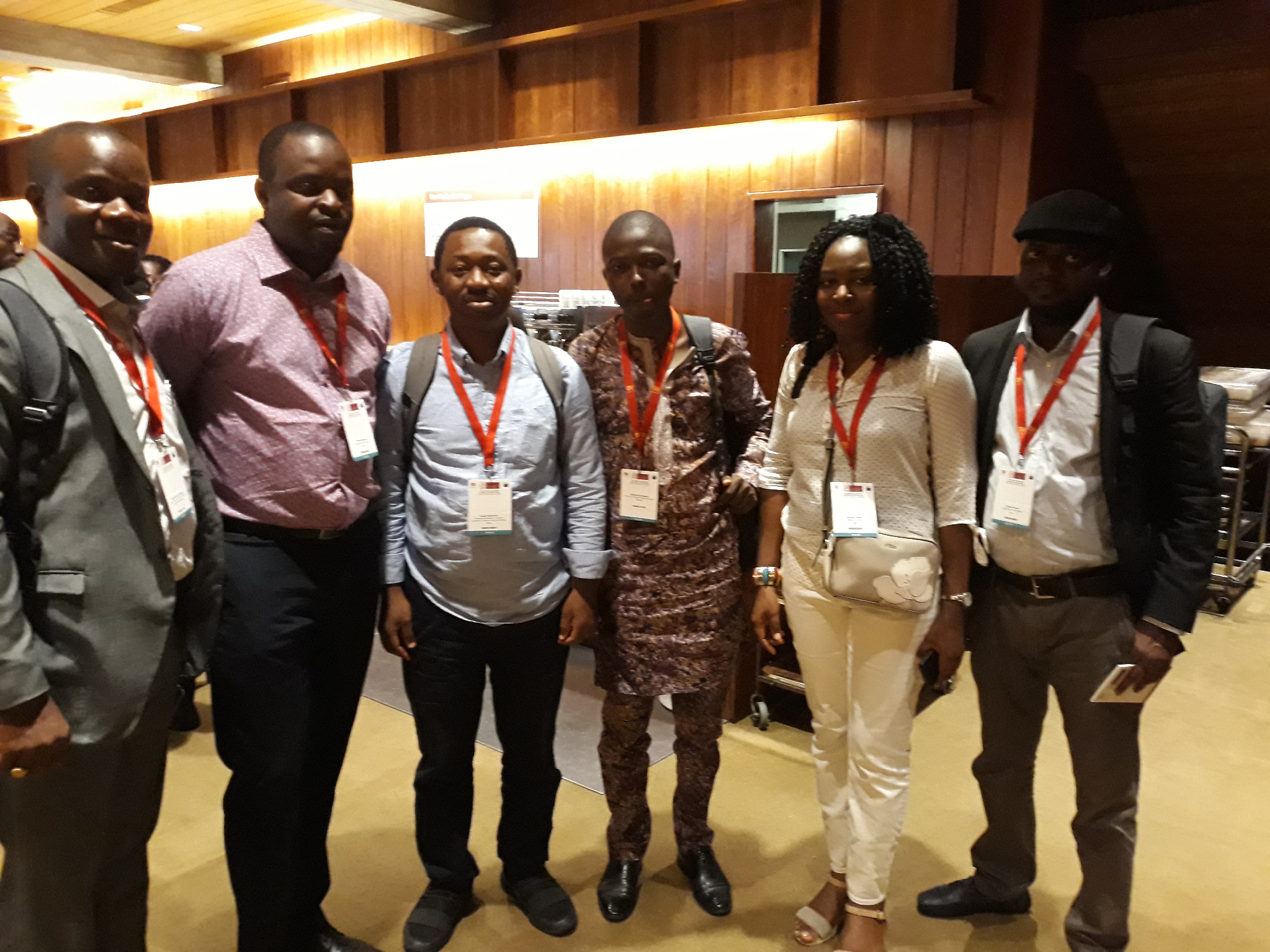 CRTN founders and colleagues at the 2018 Ninth EDCTP Forum Portugal